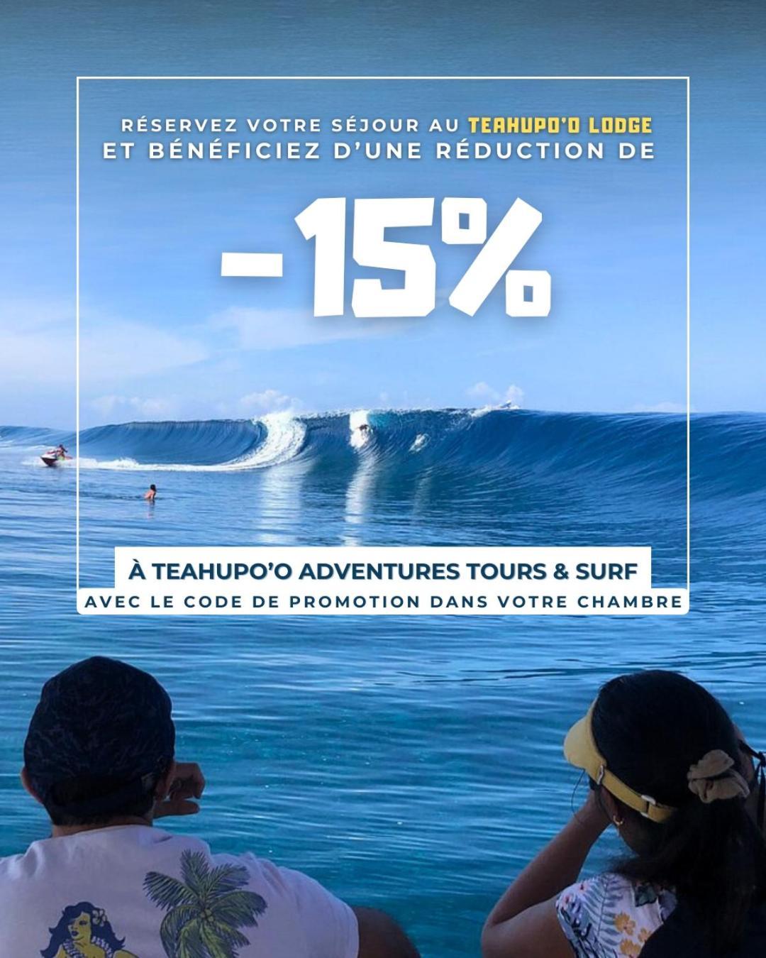 Teahupo'O Lodge - Cosy Studio Climatise Pa'Aihere - Entre Randonnees Et Activites Nautiques Teahupoo Eksteriør bilde